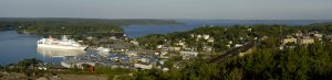 Parry Sound Harbour from the Lookout Tower