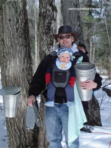 father-and-son-maple-sap-collecting