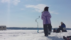 Ice Fishing Girl