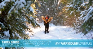 Winter Snowshoe Outdoor Adventure in Parry Sound
